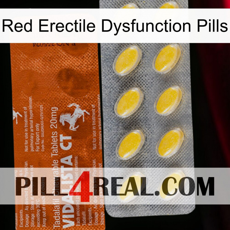 Red Erectile Dysfunction Pills 42